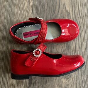 Red Mary Jane toddler size 8 shoes by Rachel Shoes